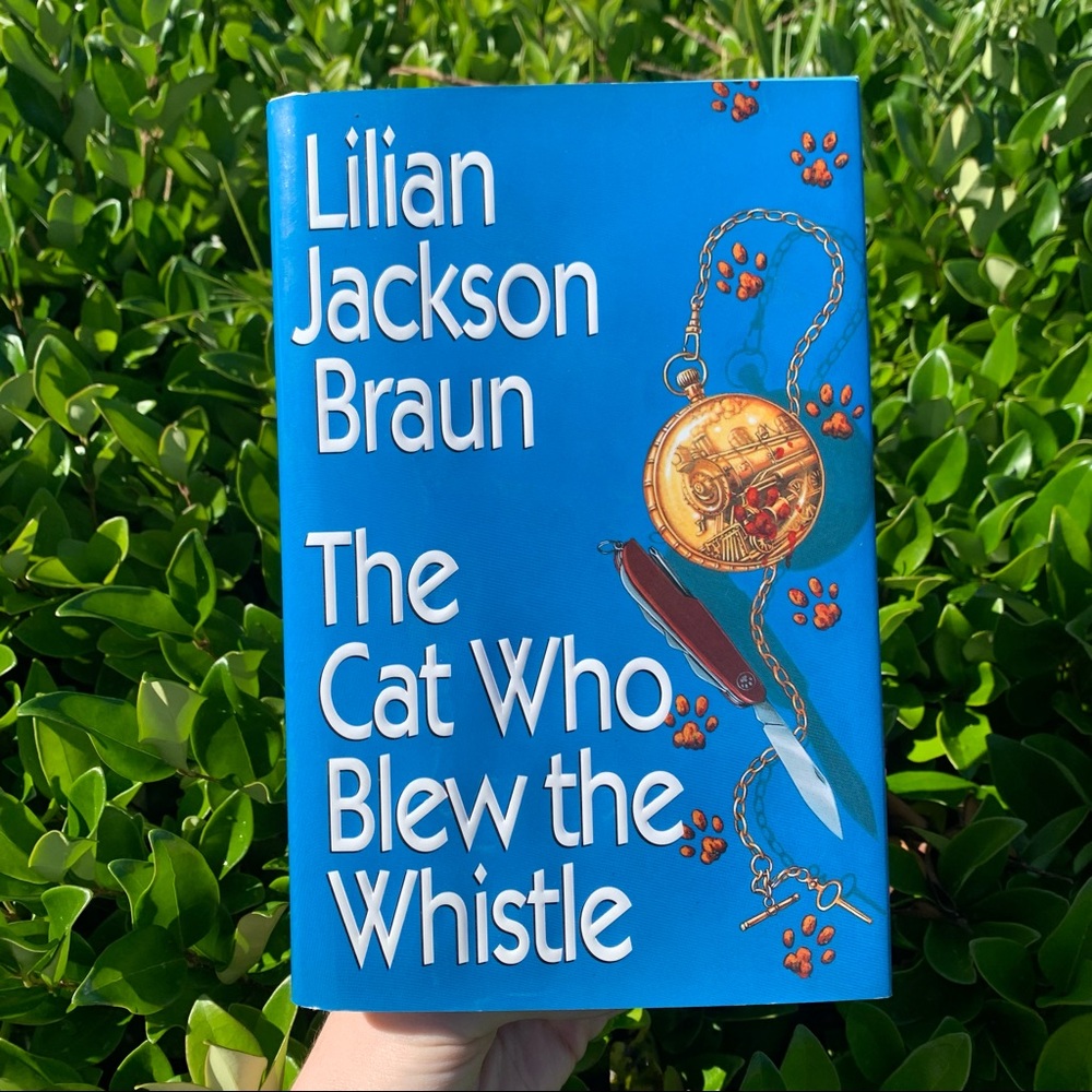 Lilian Jackson Braun The Cat Who Blew The Whistle Hardback Book Novel